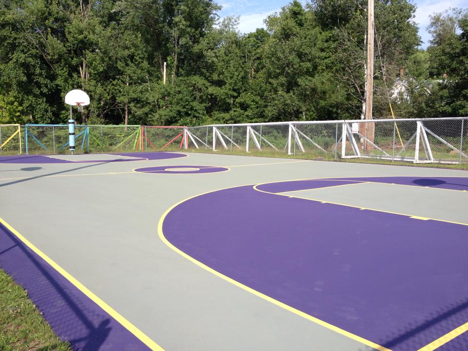 Outdoor Basketball Court